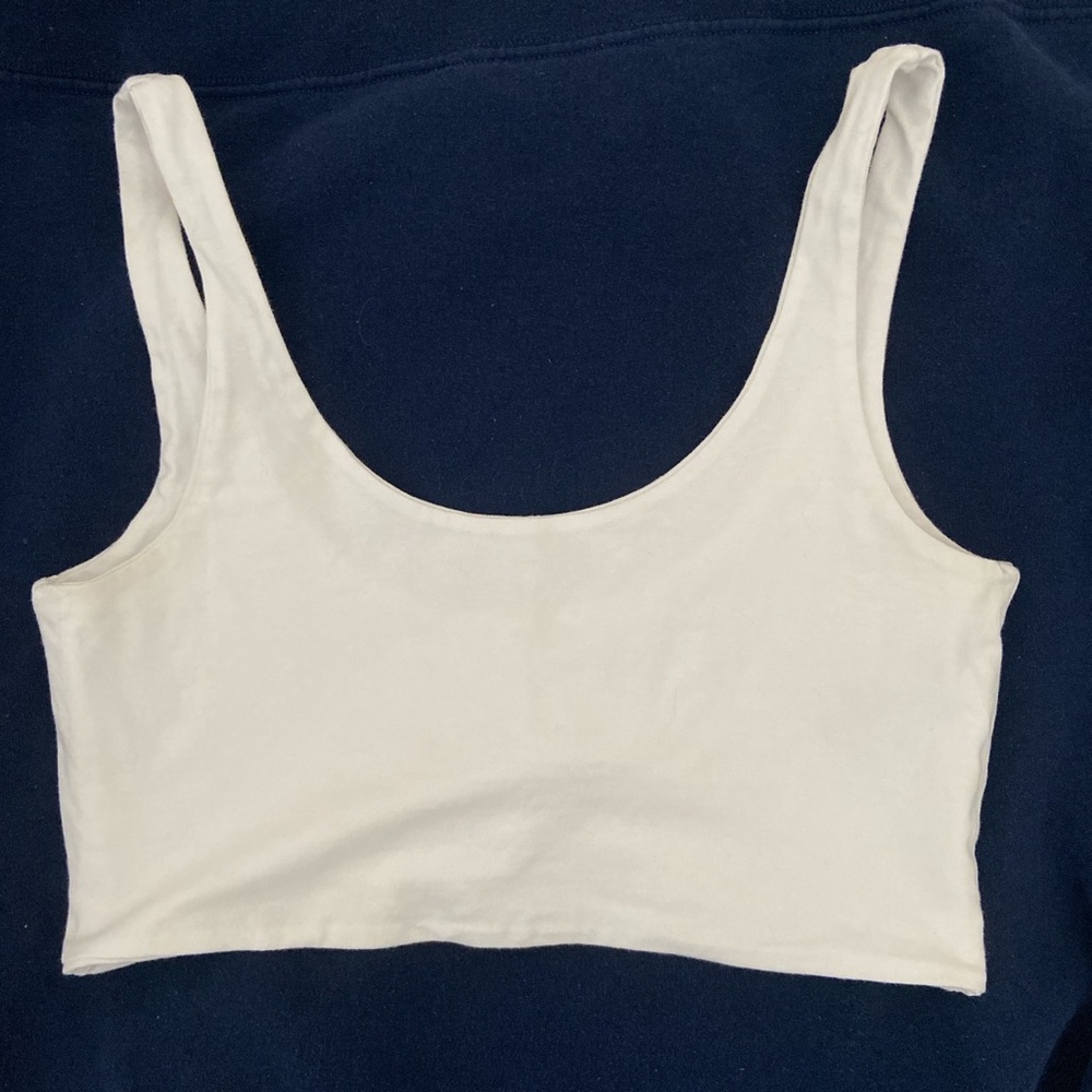 Cotton:on White crop top